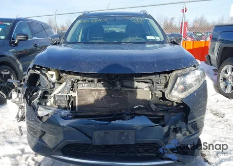 2016 Nissan Rogue Sv z USA, uszkodzony, nr VIN KNMAT2MV1GP734645